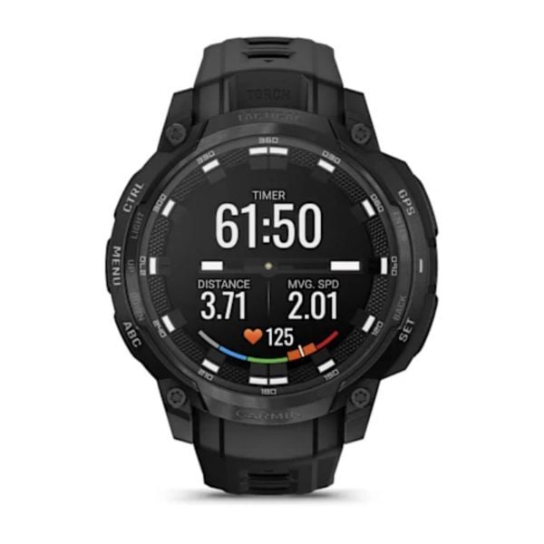 Garmin Instinct Crossover AMOLED - Tactical Edition - Siyah görsel 4