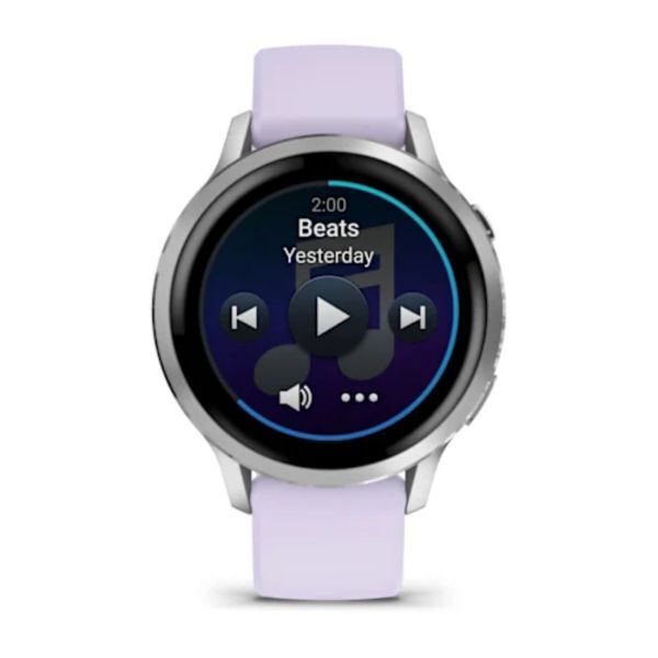 Garmin Venu 4 41 mm Lavanta Mavisi Silikon Kayışlı görsel 4