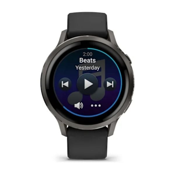 Garmin Venu 4 41 mm Siyah Silikon Kayışlı görsel 4