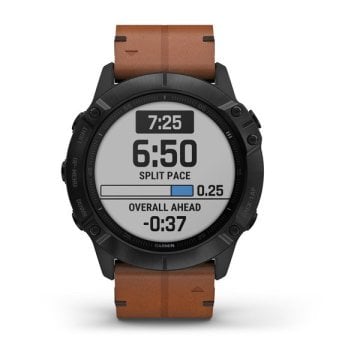 Garmin Fenix 6X Pro Sapphire Multispor GPS Akıllı Saat Deri Kayış