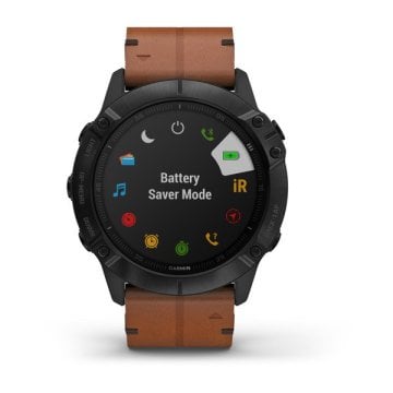 Garmin Fenix 6X Pro Sapphire Multispor GPS Akıllı Saat Deri Kayış