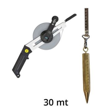 WEISS Paslanmaz Şaküllü Tank Metresi - 30 mt