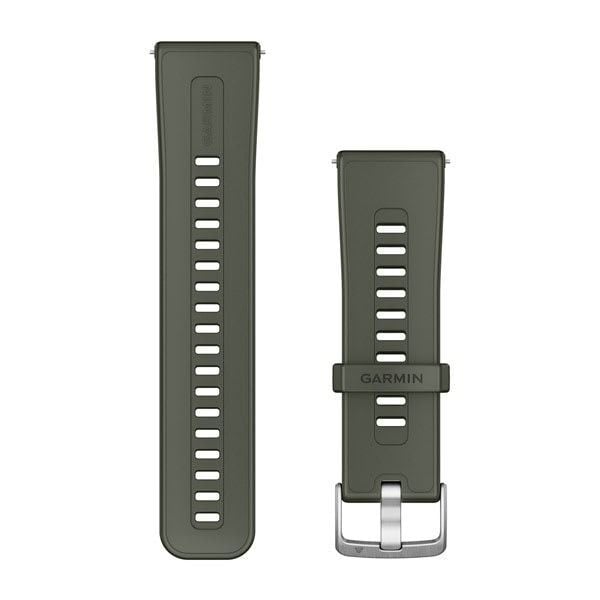 Garmin Quick Release 24 mm Yedek Kayış - Moss Silikon