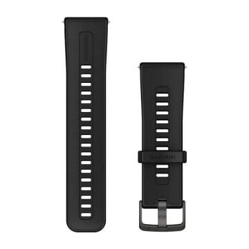 Garmin Quick Release 24 mm Yedek Kayış - Siyah Silikon