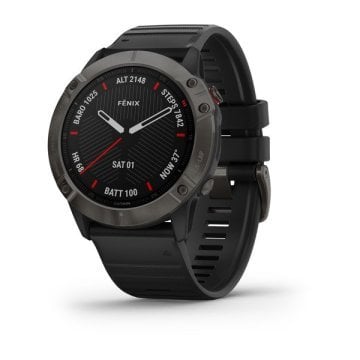 Garmin Fenix 6X Pro Sapphire Multispor GPS Akıllı Saat Siyah