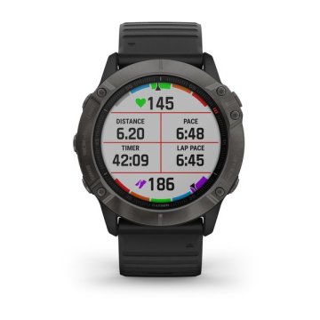 Garmin Fenix 6X Pro Sapphire Multispor GPS Akıllı Saat Siyah