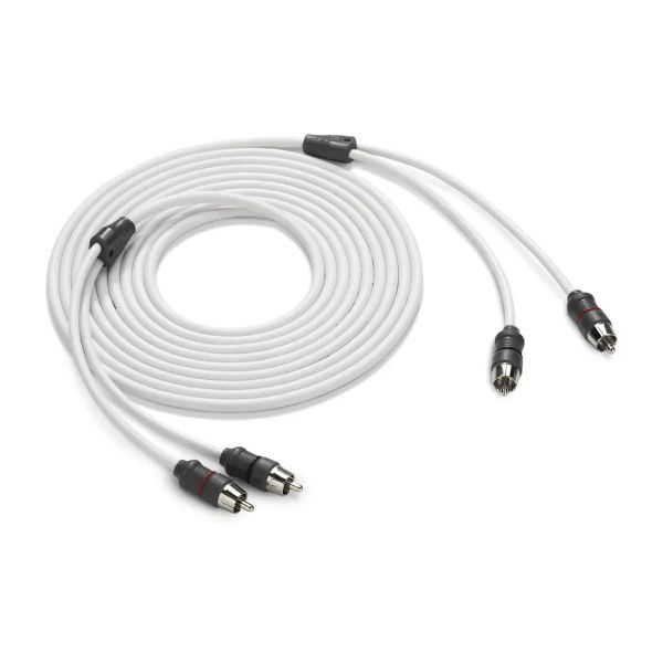 JL Audio Deniz Ses Sistemi Bağlantı Kablosu - 2 kanallı, 12' ila 25' (XMD WHTAIC2 12)