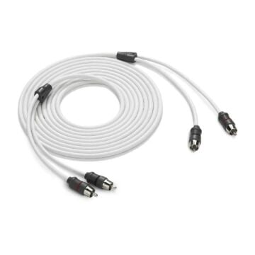 JL Audio Deniz Ses Sistemi Bağlantı Kablosu - 2 kanallı, 12' ila 25' (XMD WHTAIC2 12)