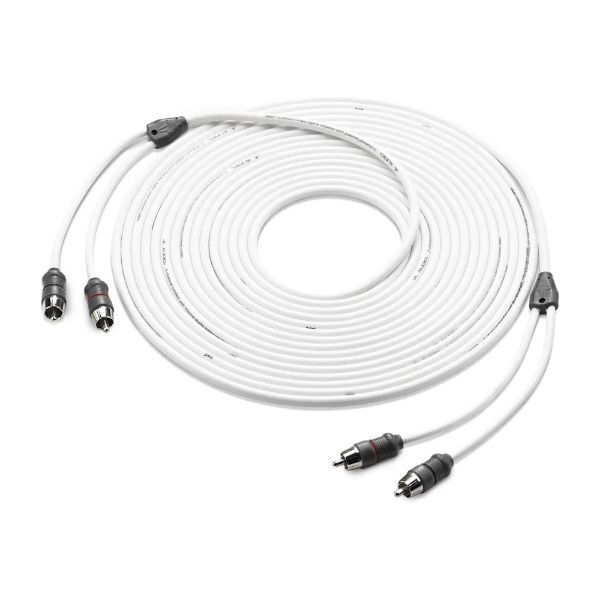 JL Audio Deniz Ses Sistemi Bağlantı Kablosu - 2 kanallı, 25 fit (XMD WHTAIC2 25)
