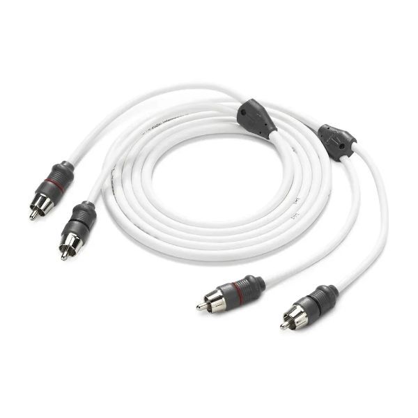 JL Audio Deniz Ses Sistemi Bağlantı Kablosu - 2 kanallı, 6' ila 25' (XMD WHTAIC2 6)