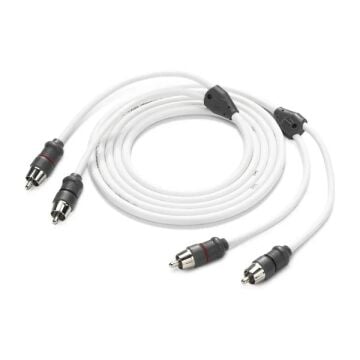 JL Audio Deniz Ses Sistemi Bağlantı Kablosu - 2 kanallı, 6' ila 25' (XMD WHTAIC2 6)