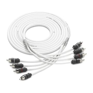 JL Audio Deniz Ses Sistemi Bağlantı Kablosu - 4 kanallı, 12' ila 25' (XMD WHTAIC4 12)