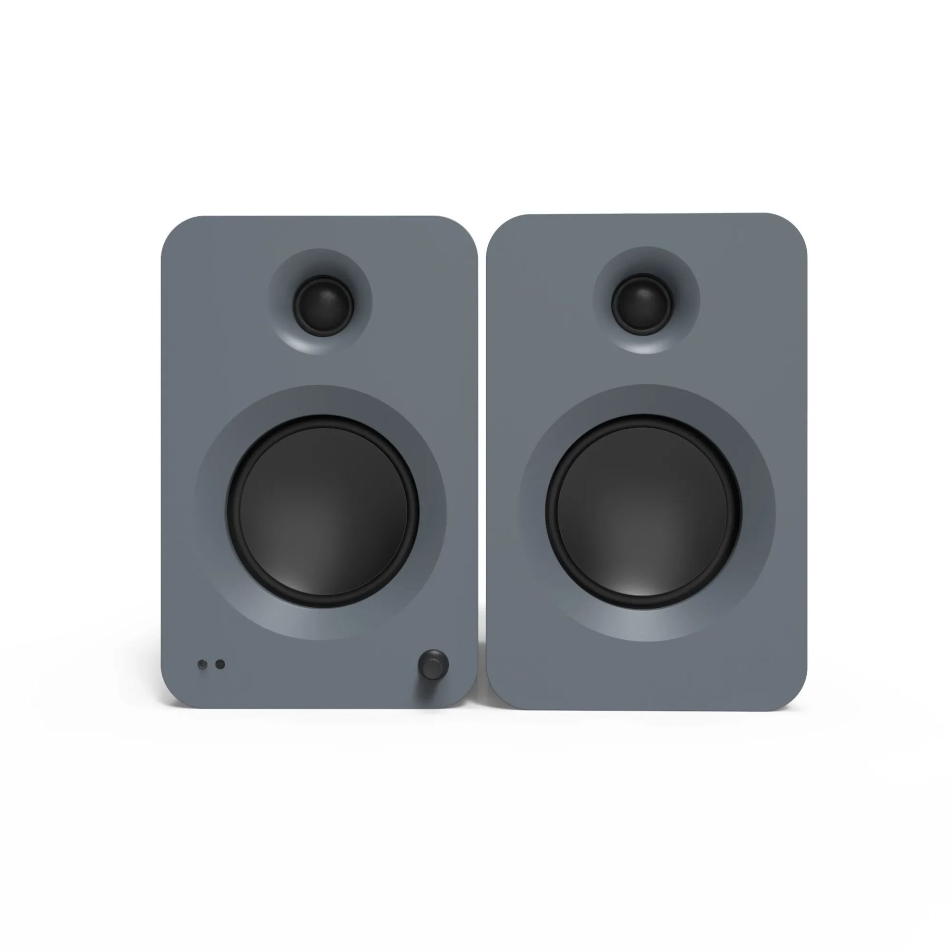 Ren | 200W 5'' Aktif Kitaplık Hoparlörleri | Mat Gri, Çift