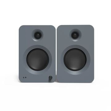 Ren | 200W 5'' Aktif Kitaplık Hoparlörleri | Mat Gri, Çift