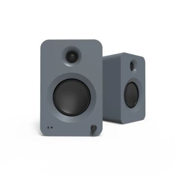 Ren | 200W 5'' Aktif Kitaplık Hoparlörleri | Mat Gri, Çift
