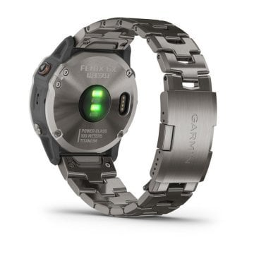 Garmin Fenix 6X Pro Solar Titanyum Multispor GPS Akıllı Saat