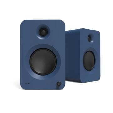Ren | 200W 5'' Aktif Kitaplık Hoparlörleri | Mat Mavi, Çift