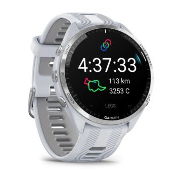 Garmin Forerunner 965 - Titanyum Beyaz | Gri