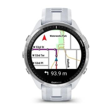 Garmin Forerunner 965 - Titanyum Beyaz | Gri