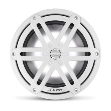 JL Audio M3 Marine Hoparlörleri - 7.7'' LED ve Beyaz Spor Izgaralı