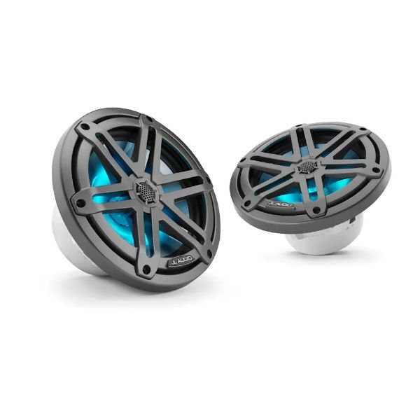JL Audio M3 Marine Hoparlörleri - 7.7'' LED ve Gri spor ızgaralı