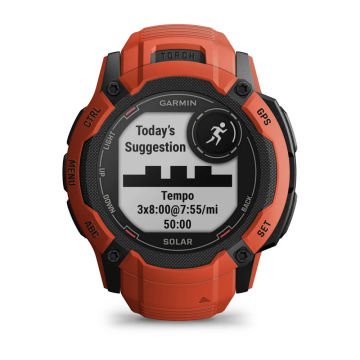 Garmin Instinct 2X Solar - Flame Kırmızı
