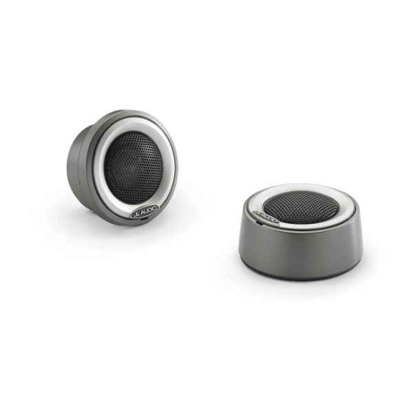 JL Audio M6 Marine Bileşenli Tweeter - 1'' gri montaj kapakları ve titanyum trim halkalı