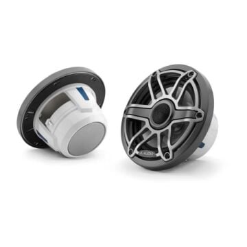 JL Audio M6 Marine Hoparlörleri - 6.5'' Titanyum spor Izgaralı