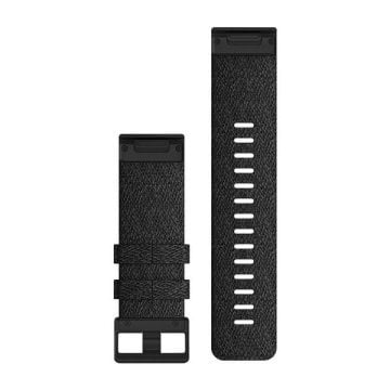 Garmin Quickfit 26 mm Yedek Kayış Naylon - Siyah/Beyaz