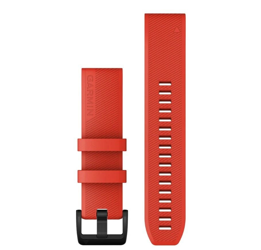 Garmin Quickfit 22 mm Yedek Kayış - Lazer Kırmızı