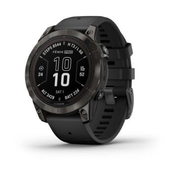 Garmin fenix 7 Pro Sapphire Solar Edition Karbon Gri DLC Titanyum