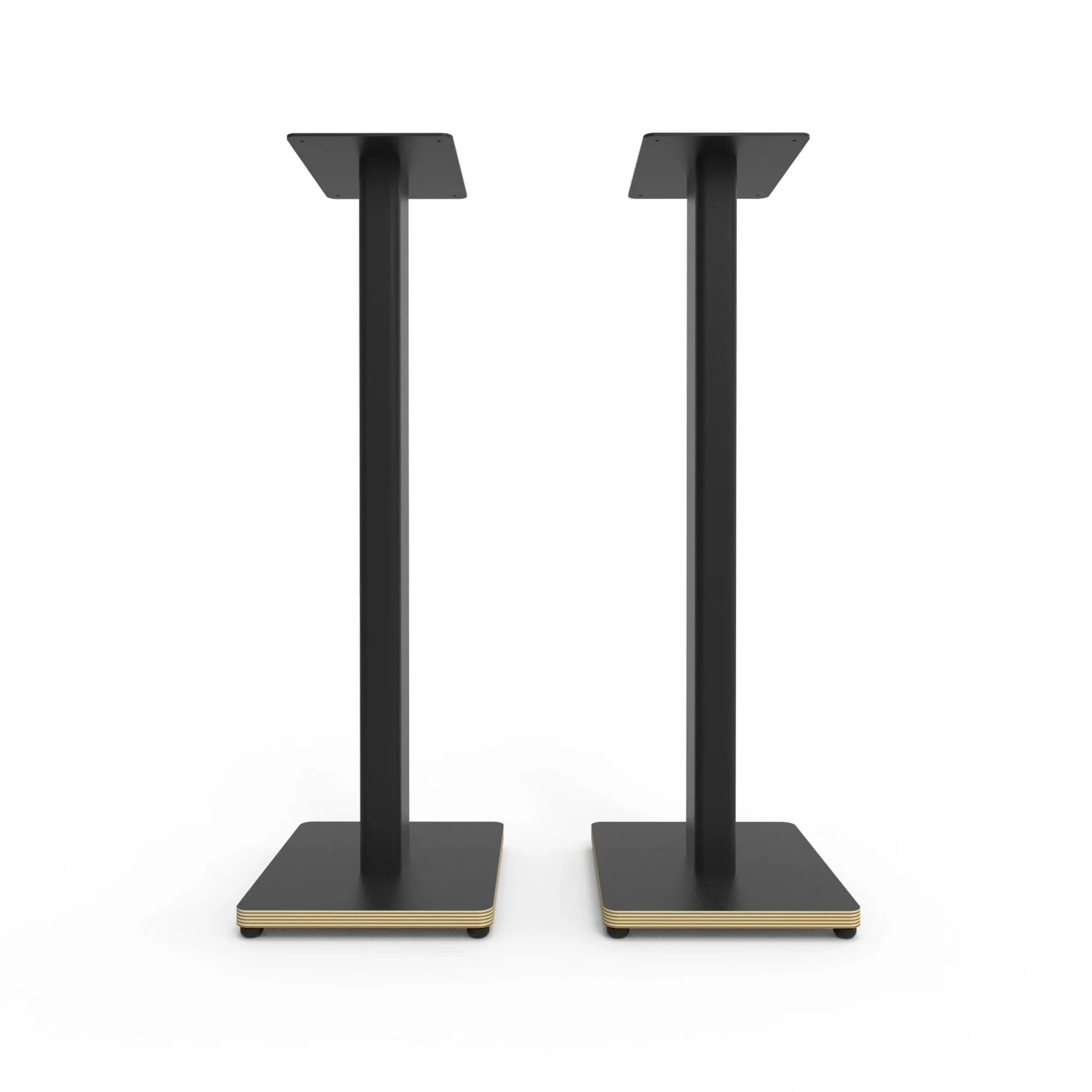 ST28P 28'' Universal Kitaplık Hoparlör Zemin Standı, Kontrplak Tabanlı - Siyah (Çift)