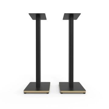 ST28P 28'' Universal Kitaplık Hoparlör Zemin Standı, Kontrplak Tabanlı - Siyah (Çift)