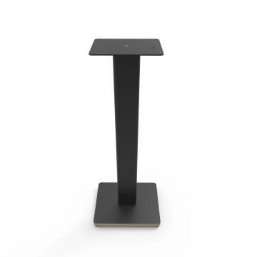 ST28P 28'' Universal Kitaplık Hoparlör Zemin Standı, Kontrplak Tabanlı - Siyah (Çift)