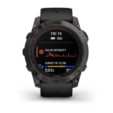 Garmin fenix fenix 7X Pro Sapphire Solar Edition Karbon Gri DLC Titanyum