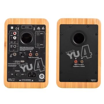 YU4 | 140W Watt 4'' Aktif Hoparlörler, Bluetooth® - Bambu