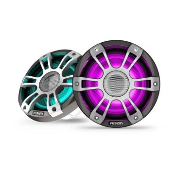 Fusion Signature Series 3i Marine Coaxial Hoparlör - 6.5'' 230 watt CRGBW Coaxial Sports Gray Marine Hoparlör(Çift)