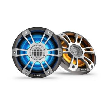 Fusion Signature Series 3i Marine Coaxial Hoparlör - 6.5'' 230 watt CRGBW Coaxial Sports Gray Marine Hoparlör(Çift)