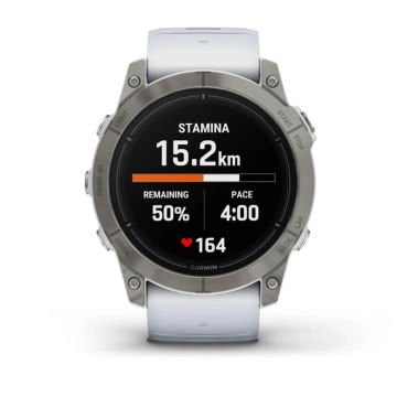 Garmin epix Pro (Gen 2) – Sapphire Edition Titanyum Beyaz | 51 mm