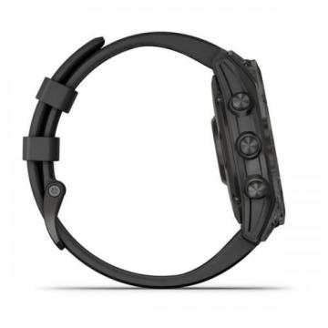 Garmin fenix 7 Sapphire Solar - Karbon Gri DLC Titanyum