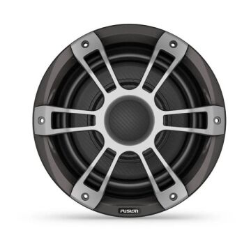 Fusion Signature Series 3i Marine Subwoofers - 10'' 600 watt CRGBW Sports Gray Marine Subwoofer