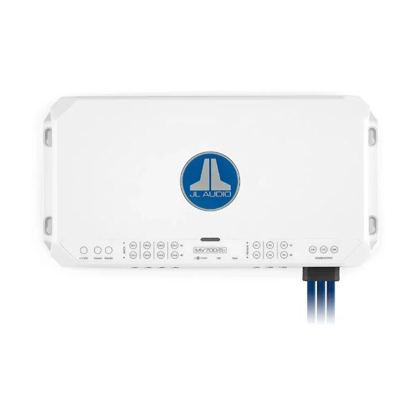 JL Audio MVi Marine Amplifikatörü - 5 Kanallı Tam Aralıklı Deniz Amplifikatörü (700 watt)