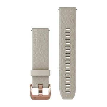 Garmin Quick Release 20 mm Yedek Kayış - Açık Kum, Pembe Altın