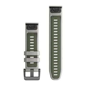 Garmin QuickFit 22 mm Yedek Kayış - Gri | Yeşil