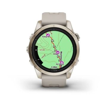 Garmin epix Pro (Gen 2) – Sapphire Edition | 42 mm - Soft Gold, Kum Rengi