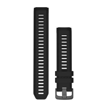 22 mm Yedek  Kayış - Siyah