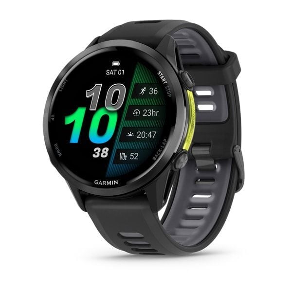 Garmin Forerunner 970 - Karbon Gri DLC Titanyum Siyah | Gri
