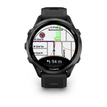 Garmin Forerunner 970 - Karbon Gri DLC Titanyum Siyah | Gri