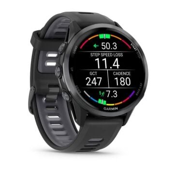Garmin Forerunner 970 - Karbon Gri DLC Titanyum Siyah | Gri