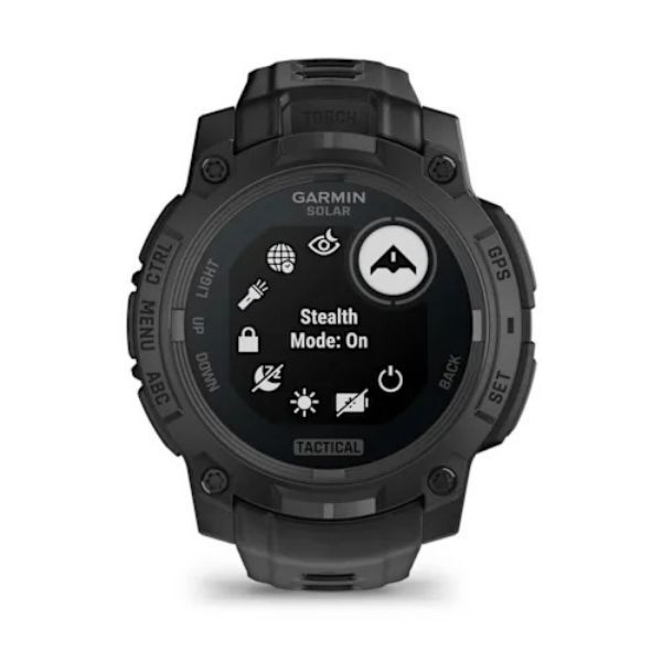 Garmin Instinct 3 – 45 mm, Solar, Tactical Edition - Siyah görsel 4